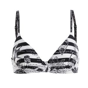 Agua Benita Jessie bikini top sz small